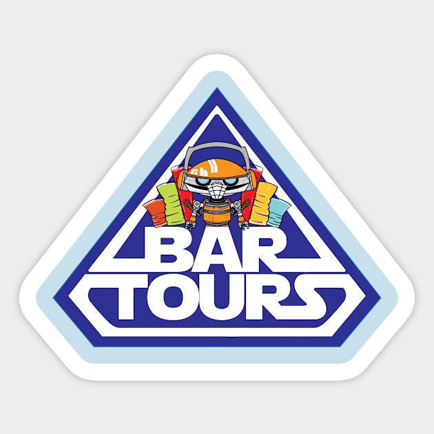 Bar Tours Sticker by TheMainStDish